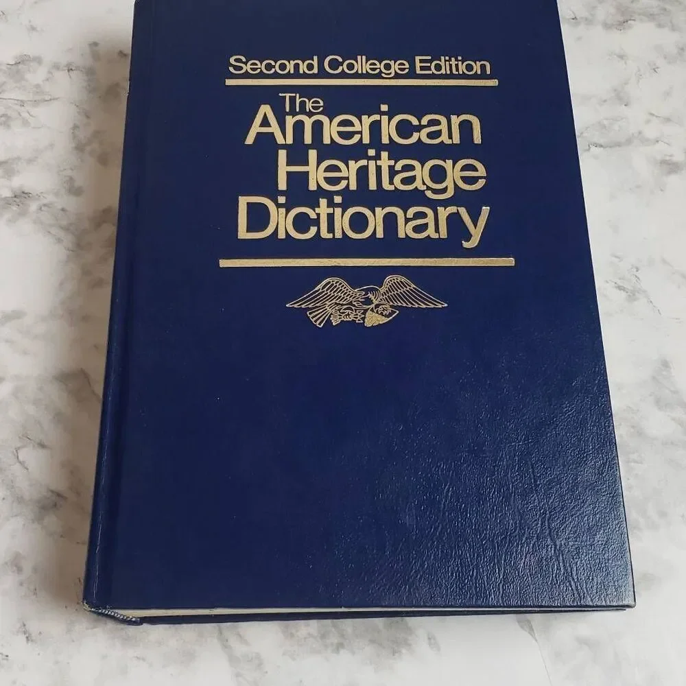 Vintage The‎ American Heritage Dictionary Second Edition